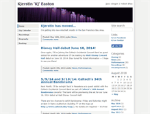 Tablet Screenshot of music.kjerstin.com